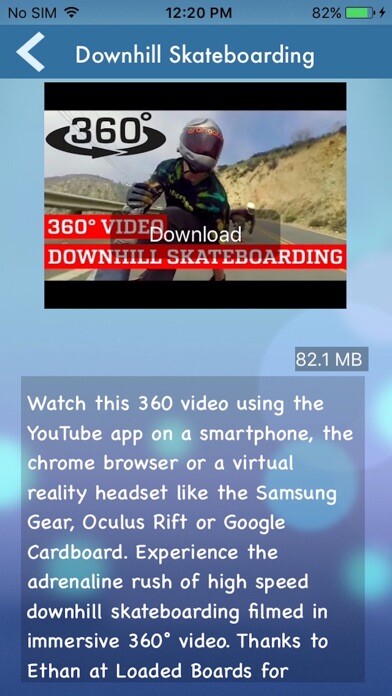 Emulate iPhone app VR 360 Videos using MyAndroid