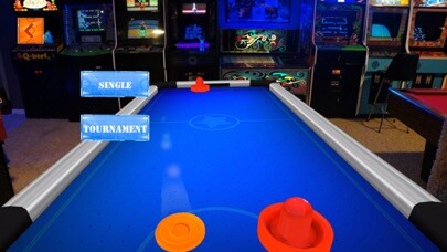 Emulate iPhone app VR Air Hockey Deluxe 2017 using MyAndroid