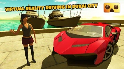 Emulate iPhone app VR Car Driving Simulator : VR Game for Google Cardboard using MyAndroid