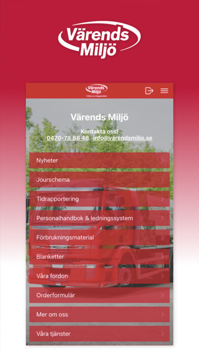Emulate iPhone app Värends Miljö using MyAndroid Emulate iPhone app Värends Miljö using MyAndroid