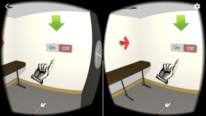 Emulate iPhone app VR Escape Game using MyAndroid