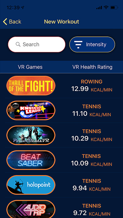 Emulate iPhone app VR Health Exercise Tracker using MyAndroid Emulate iPhone app VR Health Exercise Tracker using MyAndroid