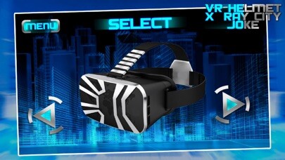 Emulate iPhone app VR Helmet X-ray City Joke using MyAndroid Emulate iPhone app VR Helmet X-ray City Joke using MyAndroid