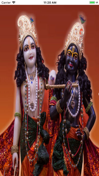 Emulate iPhone app Vrindavan TV using MyAndroid