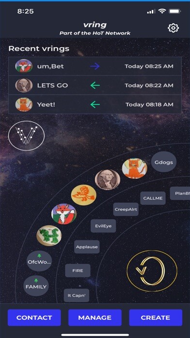 Emulate iPhone app vring: P2P discreet messenger using MyAndroid Emulate iPhone app vring: P2P discreet messenger using MyAndroid