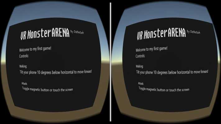 Emulate Android APK VR Monster Arena