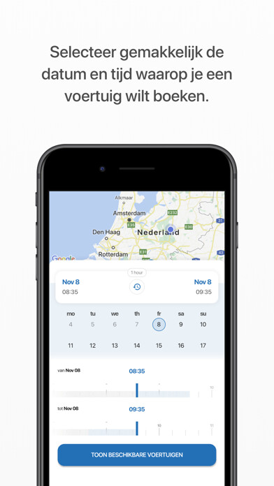Emulate iPhone app VROEM Riemersma Leasing using MyAndroid