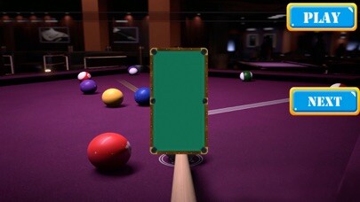 Emulate iPhone app VR Power Pool Ball using MyAndroid