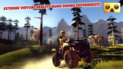 Emulate iPhone app VR Quad Riding Game : Extreme Virtual Reality Games For Google Cardboard using MyAndroid