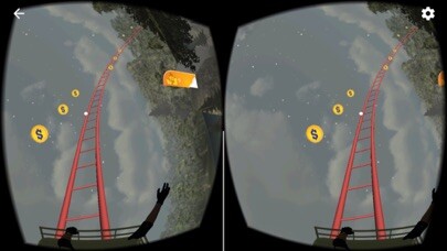 Emulate iPhone app VR Roller Coster Rush Cardboar using MyAndroid Emulate iPhone app VR Roller Coster Rush Cardboar using MyAndroid