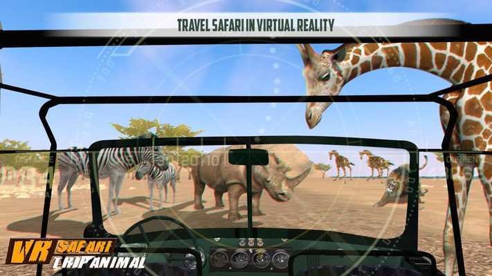Emulate Android APK VR Safari Trip Animal