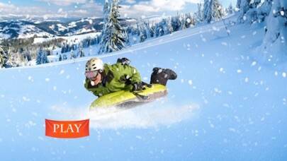 Emulate iPhone app VR Speed Slide Snow 2017 : For VR Card Board using MyAndroid