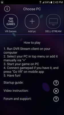 Emulate Android APK VR Stream Emulate Android APK VR Stream