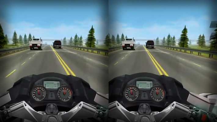 Emulate Android APK VR Traffic Highway Moto Racer