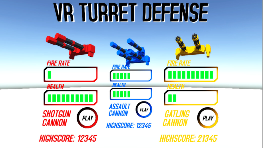 Emulate Android APK VR Turret Defence Emulate Android APK VR Turret Defence