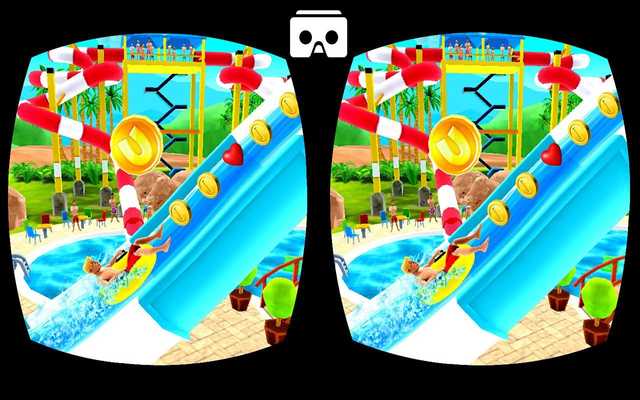Emulate Android APK VR Water Park Slide Adventure 3D : VR Water Slide