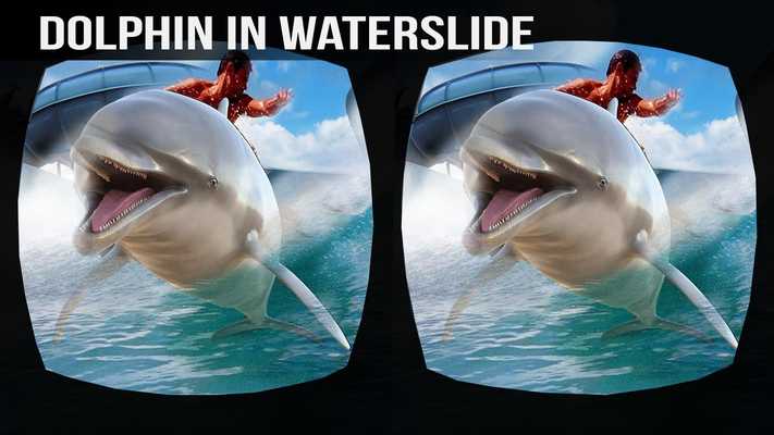 Emulate Android APK VR Water Slide Adventure-Dolphin Ride 3D