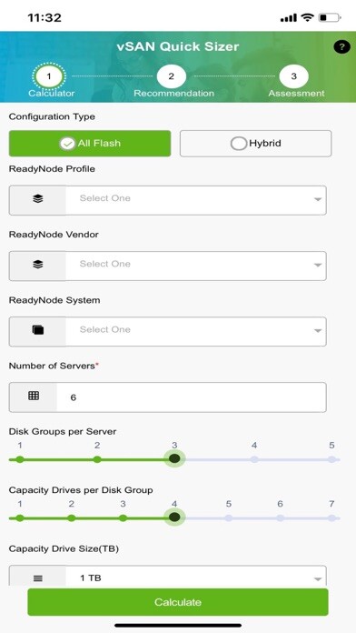 Emulate iPhone app vSAN Quick Sizer using MyAndroid Emulate iPhone app vSAN Quick Sizer using MyAndroid