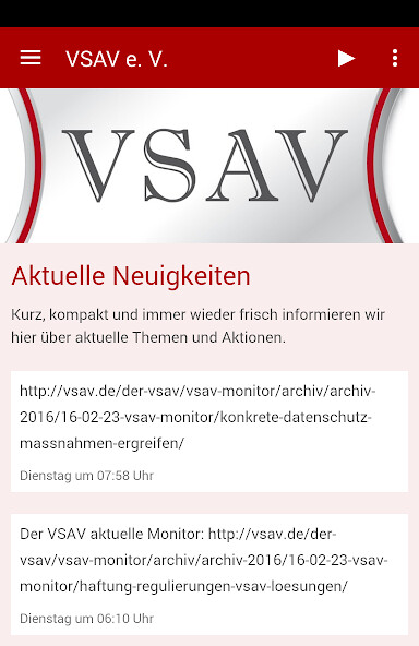 Run android online APK VSAV e. V. from MyAndroid or emulate VSAV e. V. using MyAndroid Run android online APK VSAV e. V. from MyAndroid or emulate VSAV e. V. using MyAndroid
