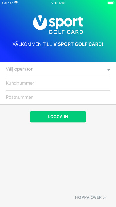 Emulate iPhone app V sport golf card using MyAndroid Emulate iPhone app V sport golf card using MyAndroid