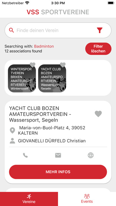 Emulate iPhone app VSS Sportvereine using MyAndroid Emulate iPhone app VSS Sportvereine using MyAndroid