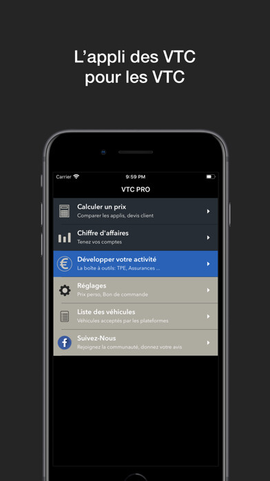 Emulate iPhone app VTC PRO - Chauffeur à Paris using MyAndroid Emulate iPhone app VTC PRO - Chauffeur à Paris using MyAndroid
