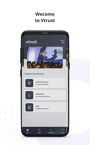 Run android online APK Vtrust from MyAndroid or emulate Vtrust using MyAndroid