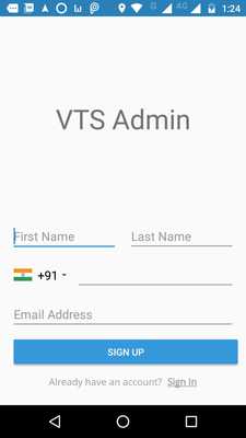 Emulate Android APK VTS Admin