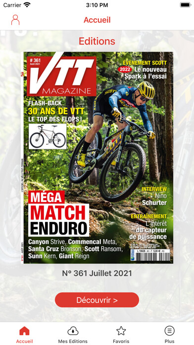 Emulate iPhone app VTT Magazine using MyAndroid