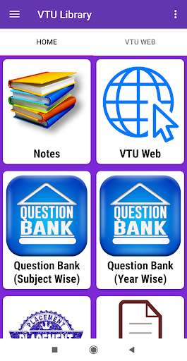Run android online APK VTU Library - Notes, Questions Papers, Web, Etc.. from MyAndroid or emulate VTU Library - Notes, Questions Papers, Web, Etc.. using MyAndroid