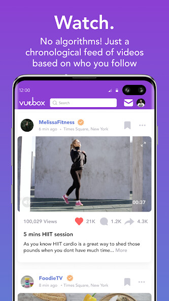 Run android online APK Vuebox from MyAndroid or emulate Vuebox using MyAndroid