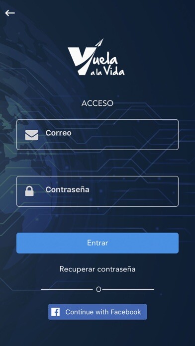 Emulate iPhone app Vuela a la Vida using MyAndroid