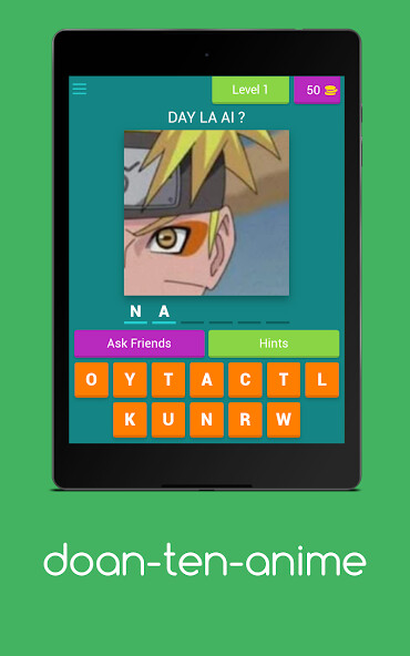 Run android online APK đố vui anime from MyAndroid or emulate đố vui anime using MyAndroid