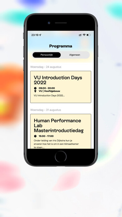 Emulate iPhone app VU Introduction Days using MyAndroid Emulate iPhone app VU Introduction Days using MyAndroid