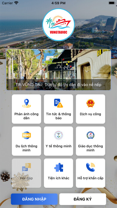 Emulate iPhone app VUNGTAUIOC using MyAndroid Emulate iPhone app VUNGTAUIOC using MyAndroid