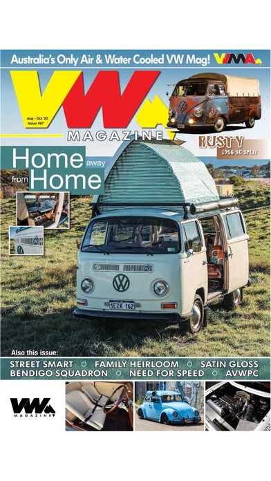 Emulate iPhone app VW Magazine Australia using MyAndroid