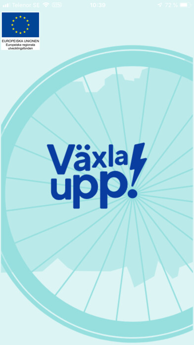 Emulate iPhone app Växla upp! using MyAndroid