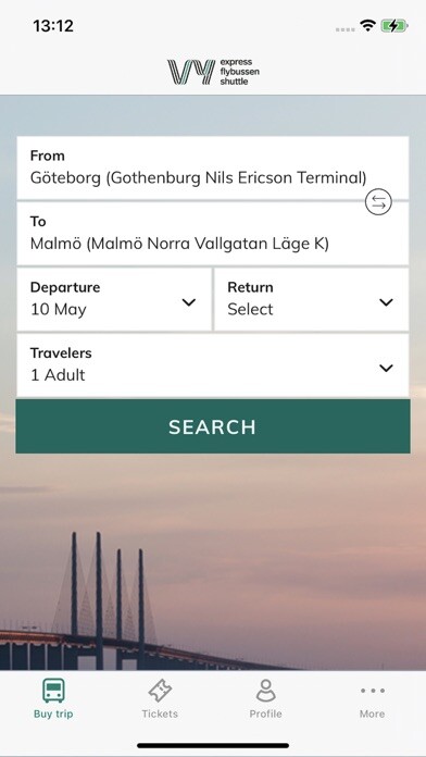 Emulate iPhone app Vybuss using MyAndroid
