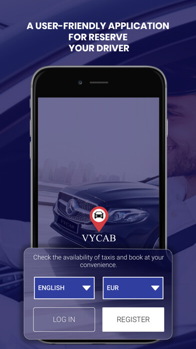 Emulate iPhone app VYCAB – Driver using MyAndroid