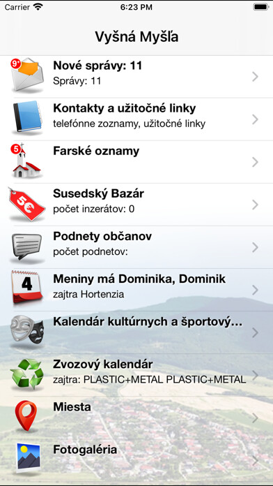 Emulate iPhone app Vyšná Myšľa using MyAndroid Emulate iPhone app Vyšná Myšľa using MyAndroid