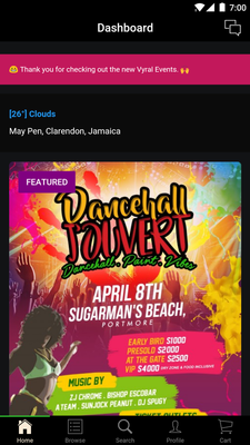 Emulate Android APK Vyral Events