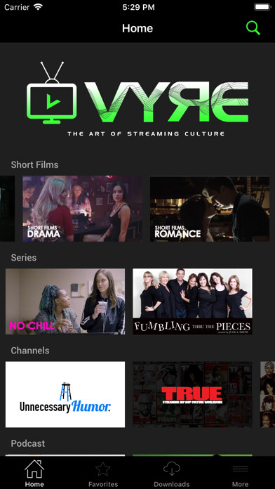 Emulate iPhone app Vyre Network using MyAndroid