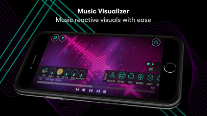 Emulate iPhone app Vythm JR - Music Visualizer VJ using MyAndroid Emulate iPhone app Vythm JR - Music Visualizer VJ using MyAndroid