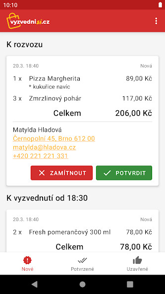 Run android online APK Vyzvednisi.cz (Facility) from MyAndroid or emulate Vyzvednisi.cz (Facility) using MyAndroid