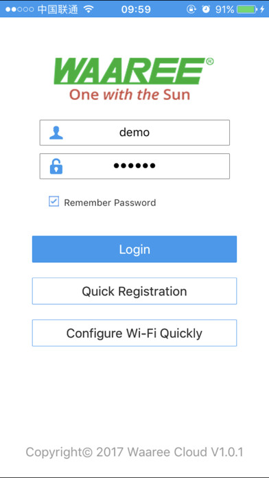 Emulate iPhone app Waaree Cloud using MyAndroid Emulate iPhone app Waaree Cloud using MyAndroid