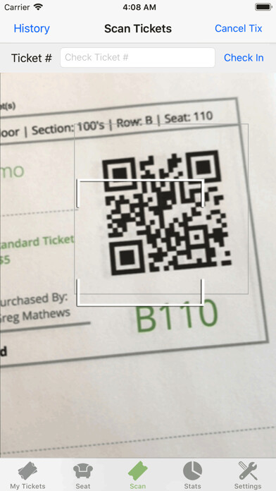 Emulate iPhone app WABC Tickets using MyAndroid