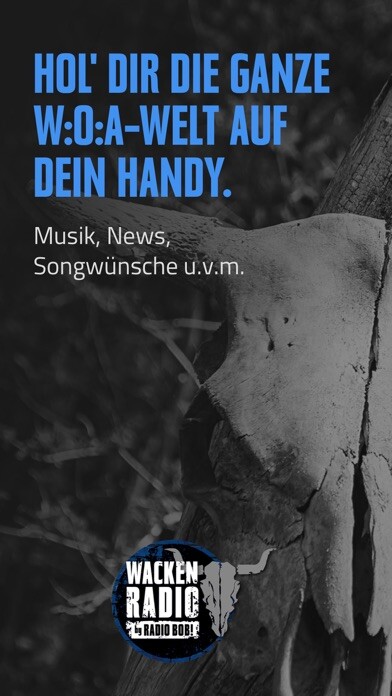 Emulate iPhone app Wacken Radio by RADIO BOB! using MyAndroid Emulate iPhone app Wacken Radio by RADIO BOB! using MyAndroid
