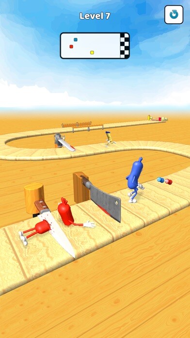 Emulate iPhone app Wacky Sausage: Funny Race Game using MyAndroid Emulate iPhone app Wacky Sausage: Funny Race Game using MyAndroid