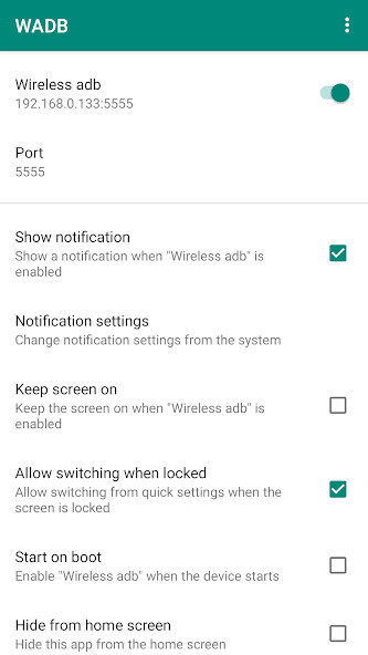 Run android online APK WADB - Wireless ADB enabler from MyAndroid or emulate WADB - Wireless ADB enabler using MyAndroid Run android online APK WADB - Wireless ADB enabler from MyAndroid or emulate WADB - Wireless ADB enabler using MyAndroid