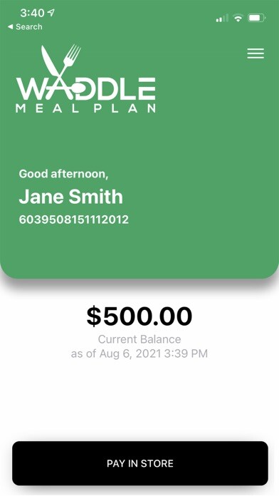 Emulate iPhone app Waddle Meal Plan using MyAndroid Emulate iPhone app Waddle Meal Plan using MyAndroid